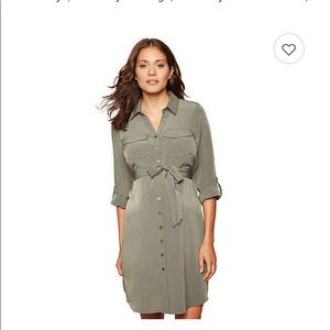 [Motherhood Maternity]  Large Button Down Dress